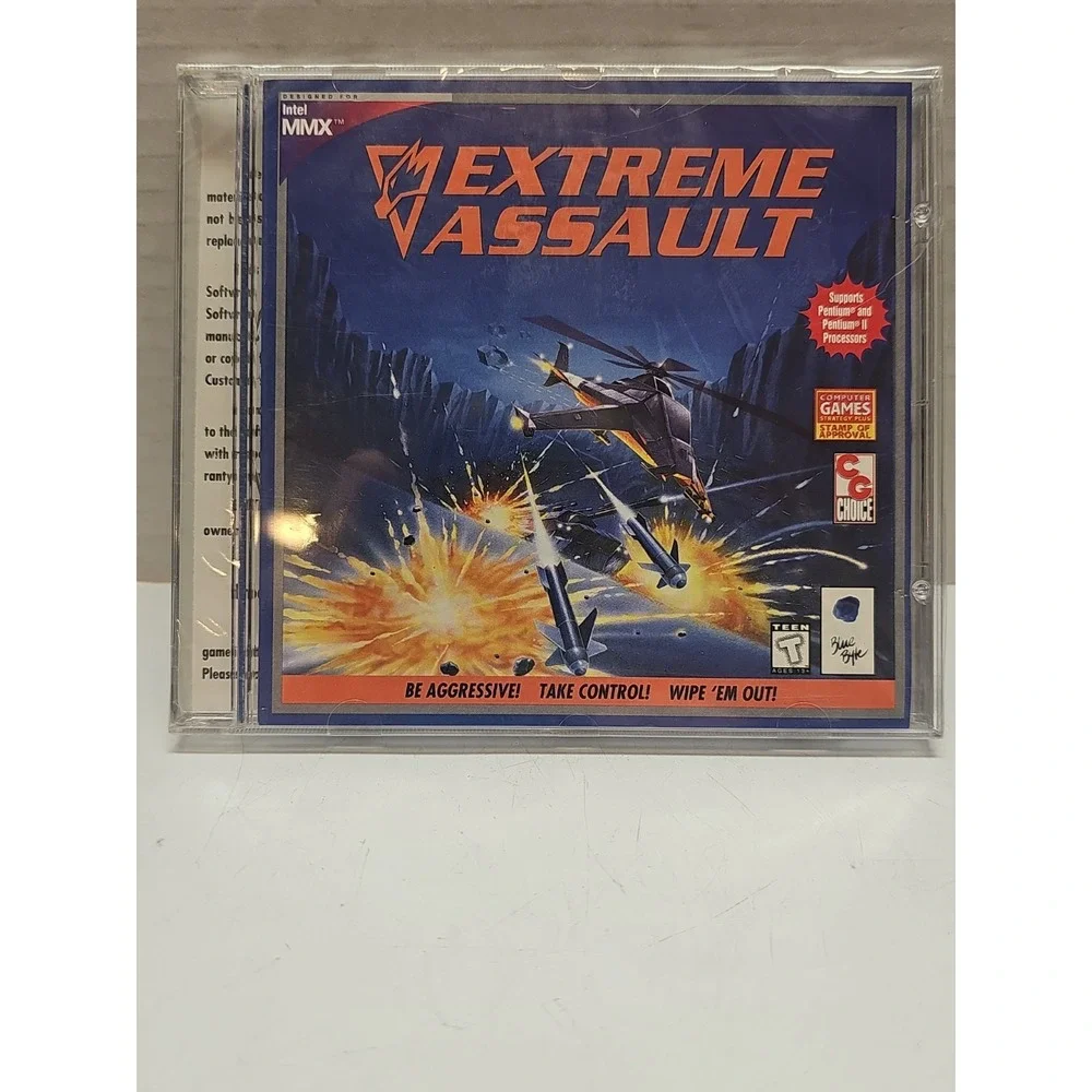 Extreme Assault PC CD-Rom Computer Game Blue Byte 1997 - NEW